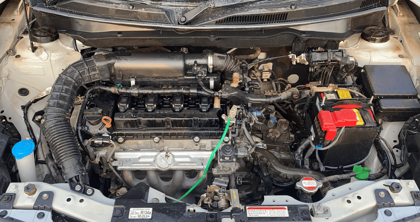 2023 Maruti Swift VXI, Petrol, Manual, 48,468 km, Engine View