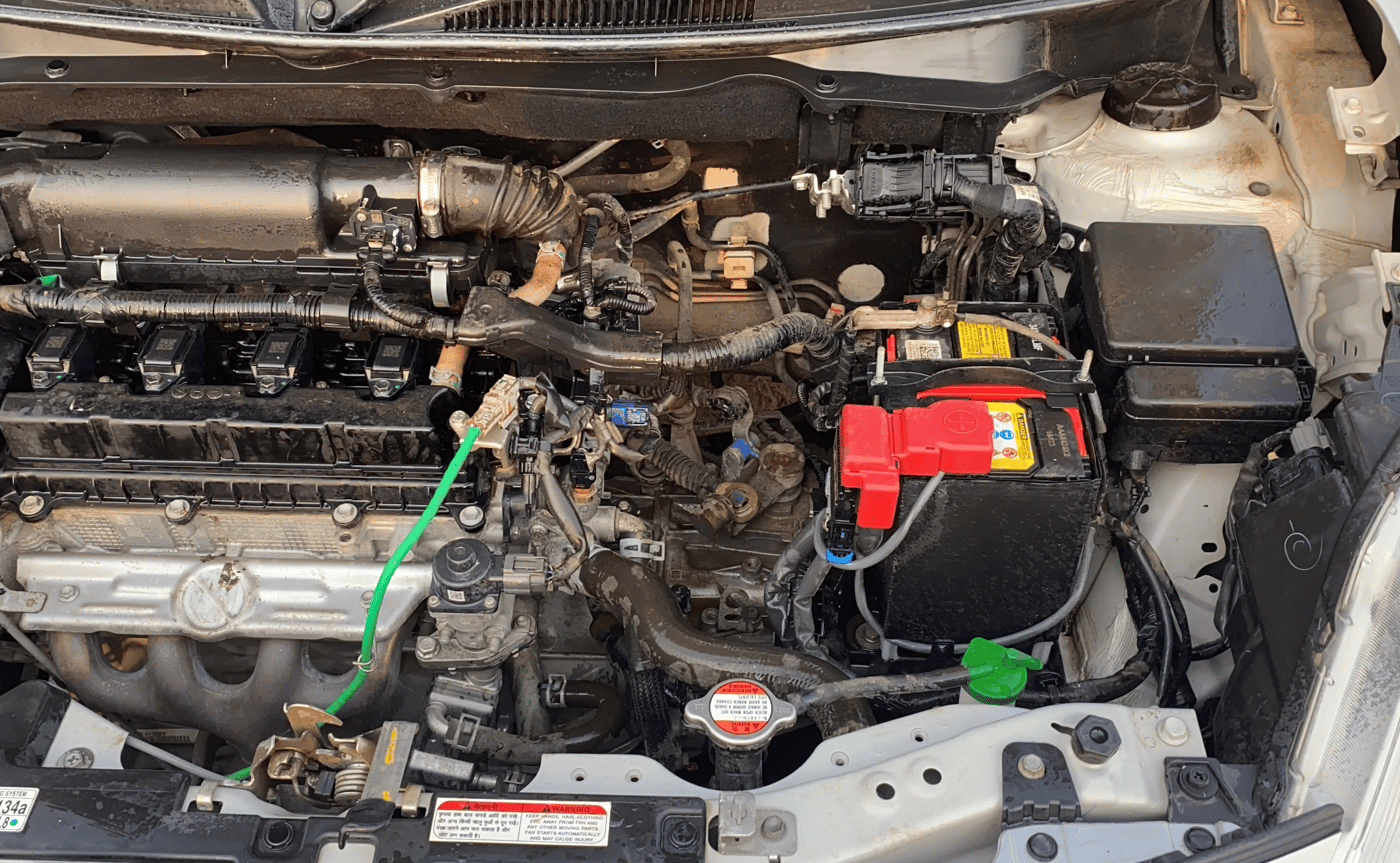 2023 Maruti Swift VXI, Petrol, Manual, 48,468 km, Engine View - Left