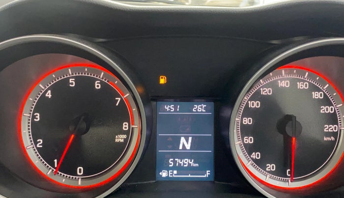 2019 Maruti Swift VXI AMT, Petrol, Automatic, 57,492 km, Odometer Image