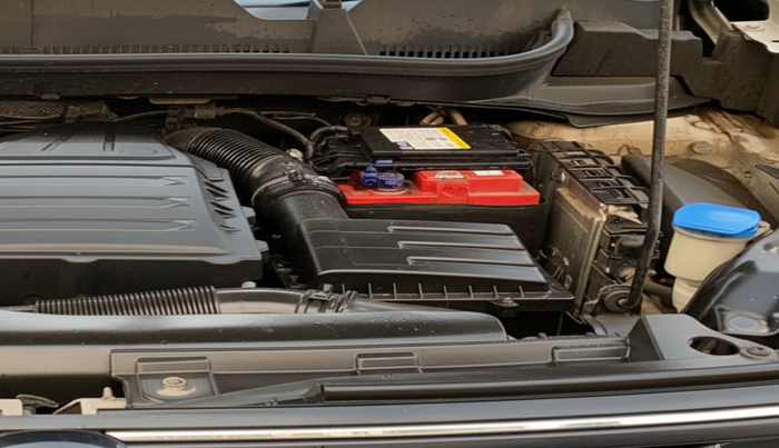 2021 Volkswagen TAIGUN TOPLINE 1.0 TSI AT, Petrol, Automatic, 53,910 km, Engine View - Left