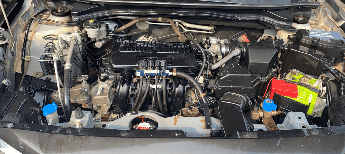 2020 Honda Amaze 1.2L I-VTEC VX, CNG, Manual, 52,480 km, Engine View
