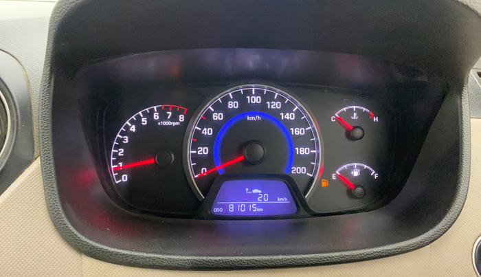 2015 Hyundai Grand i10 ASTA 1.2 KAPPA VTVT, Petrol, Manual, 80,994 km, Odometer Image