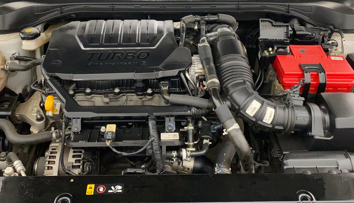 2023 Hyundai Verna SX (O) 1.5 TURBO PETROL MT, Petrol, Manual, 13,457 km, Engine View