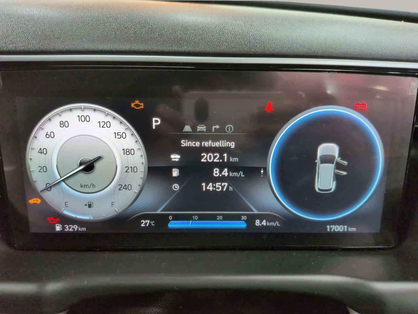 2023 Hyundai Tucson SIGNATURE 2.0 AT DIESEL, Diesel, Automatic, 17,001 km, Odometer Image