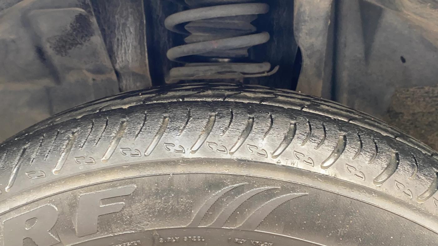 2022 Nissan MAGNITE XV TURBO CVT, Petrol, Automatic, 18,547 km, Left Front Tyre Tread
