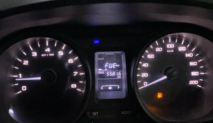 2017 Tata Tiago XM PETROL, Petrol, Manual, 55,754 km, Odometer Image