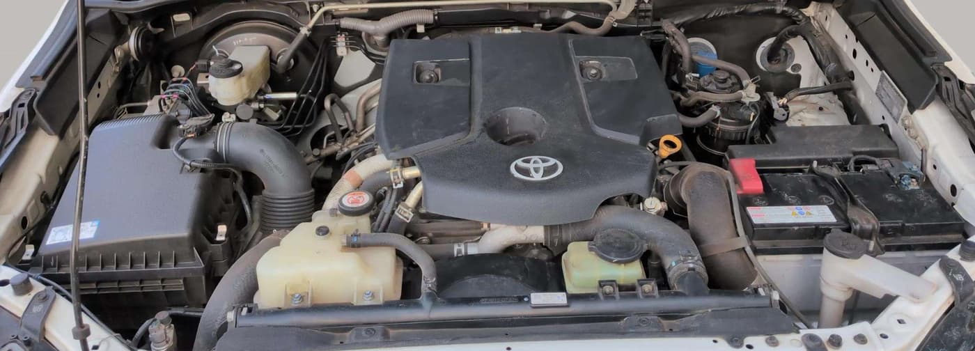 2023 Toyota Fortuner 4X4 AT 2.8 DIESEL, Diesel, Automatic, 39,212 km, Engine View