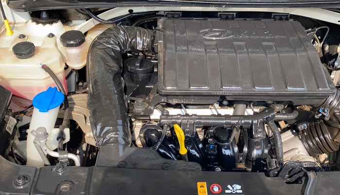 2021 Hyundai GRAND I10 NIOS SPORTZ AMT 1.2 KAPPA VTVT, Petrol, Automatic, 54,595 km, Engine View - Right