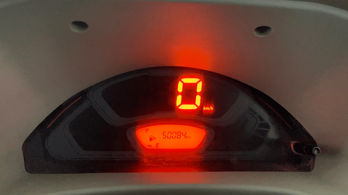 2023 Maruti Eeco 7 STR STD 1.2, Petrol, Manual, 50,063 km, Odometer Image