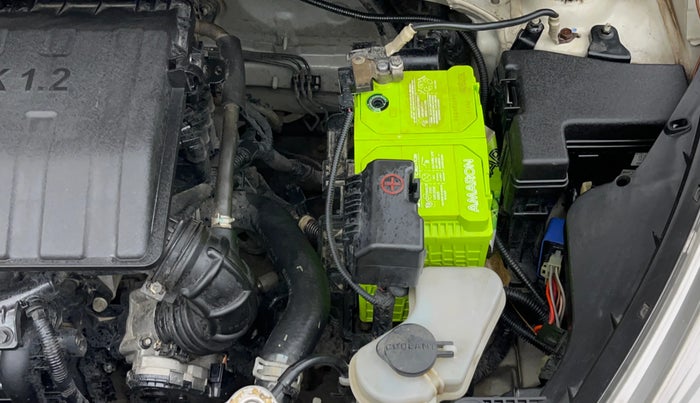 2017 Hyundai Grand i10 SPORTZ 1.2 KAPPA VTVT, Petrol, Manual, 83,853 km, Engine View - Left