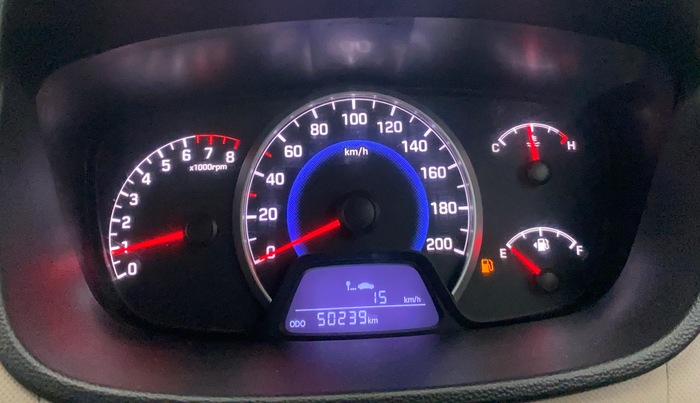 2016 Hyundai Grand i10 MAGNA 1.2 KAPPA VTVT, Petrol, Manual, 50,232 km, Odometer Image