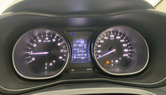 2019 Tata NEXON XZA PLUS PETROL, Petrol, Automatic, 98,186 km, Odometer Image