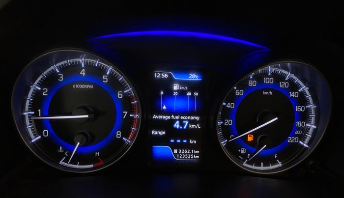 2022 Maruti Baleno ZETA PETROL 1.2, Petrol, Manual, 1,23,532 km, Odometer Image