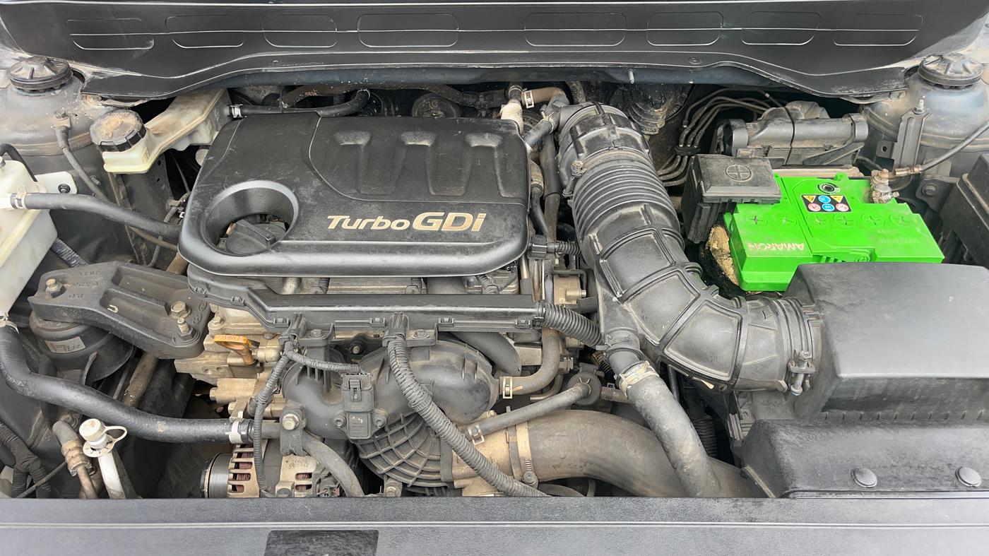 2019 Hyundai VENUE SX 1.0 TURBO DUAL TONE, Petrol, Manual, 99,565 km, Engine View