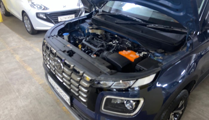 2022 Hyundai VENUE S(O) 1.2, Petrol, Manual, 10,700 km, Engine View - Left