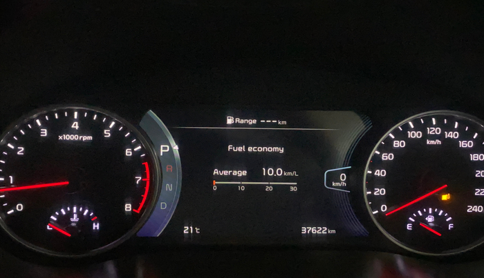 2021 KIA SELTOS X LINE 1.4 PETROL DCT, Petrol, Automatic, 37,621 km, Odometer Image