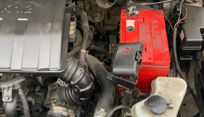 2015 Hyundai Grand i10 ASTA (O) 1.2 KAPPA VTVT, Petrol, Manual, 1,09,122 km, Engine View - Left