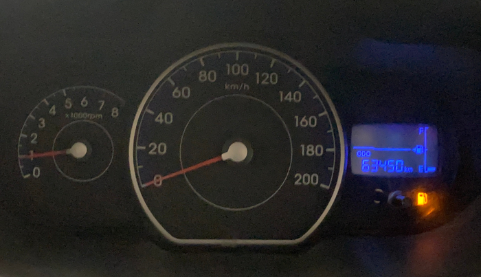 2013 Hyundai i10 ERA 1.1, Petrol, Manual, 63,448 km, Odometer Image