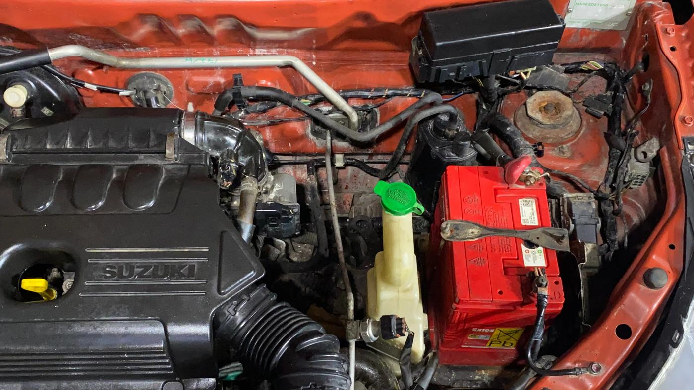 2018 Maruti Alto K10 VXI, Petrol, Manual, 34,560 km, Engine View - Left