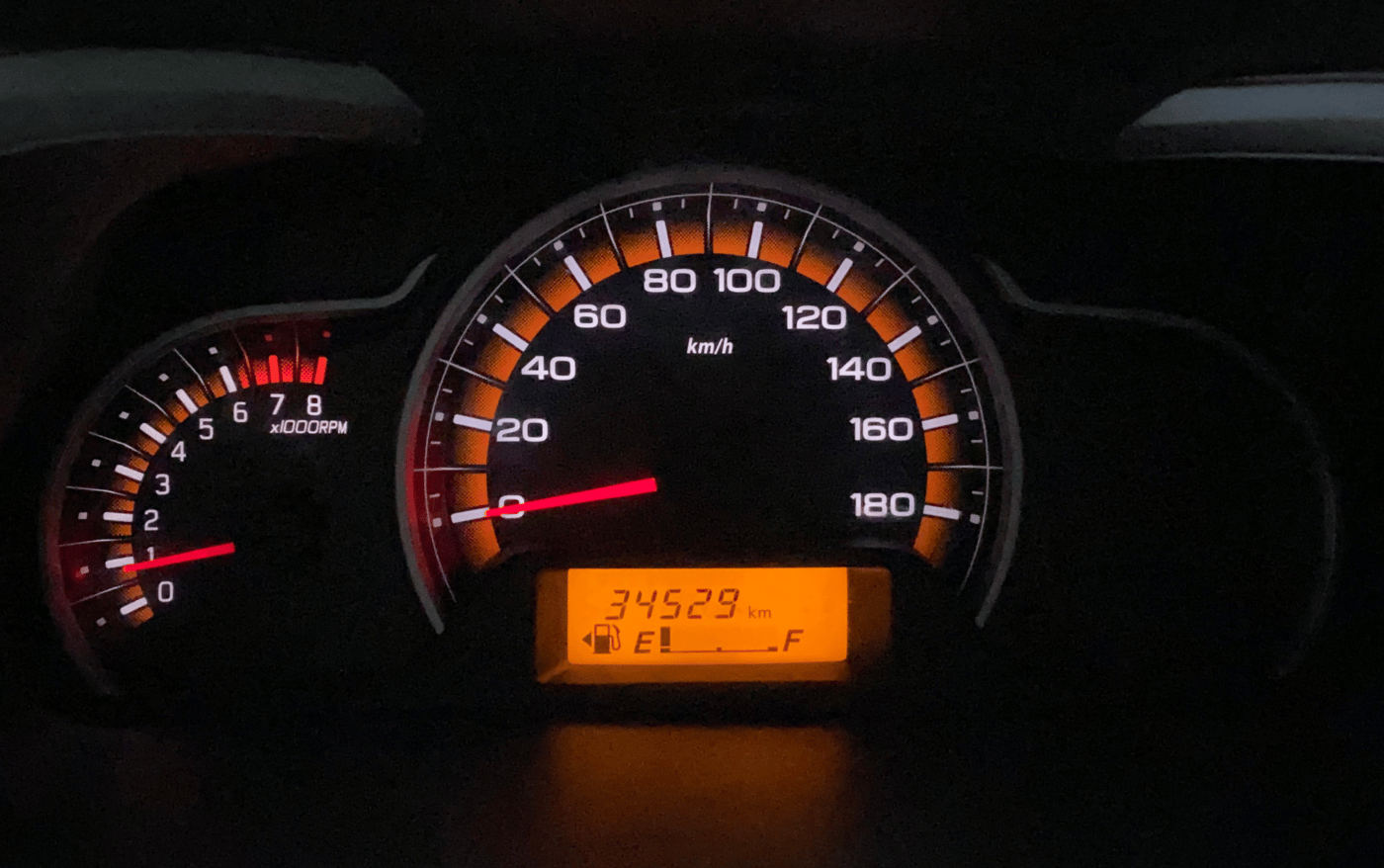 2018 Maruti Alto K10 VXI, Petrol, Manual, 34,560 km, Odometer Image