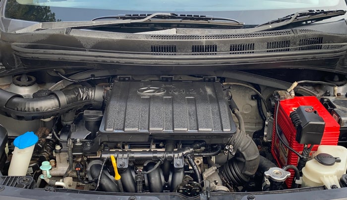 2017 Hyundai Grand i10 SPORTZ (O) 1.2 KAPPA VTVT, Petrol, Manual, 35,629 km, Engine View