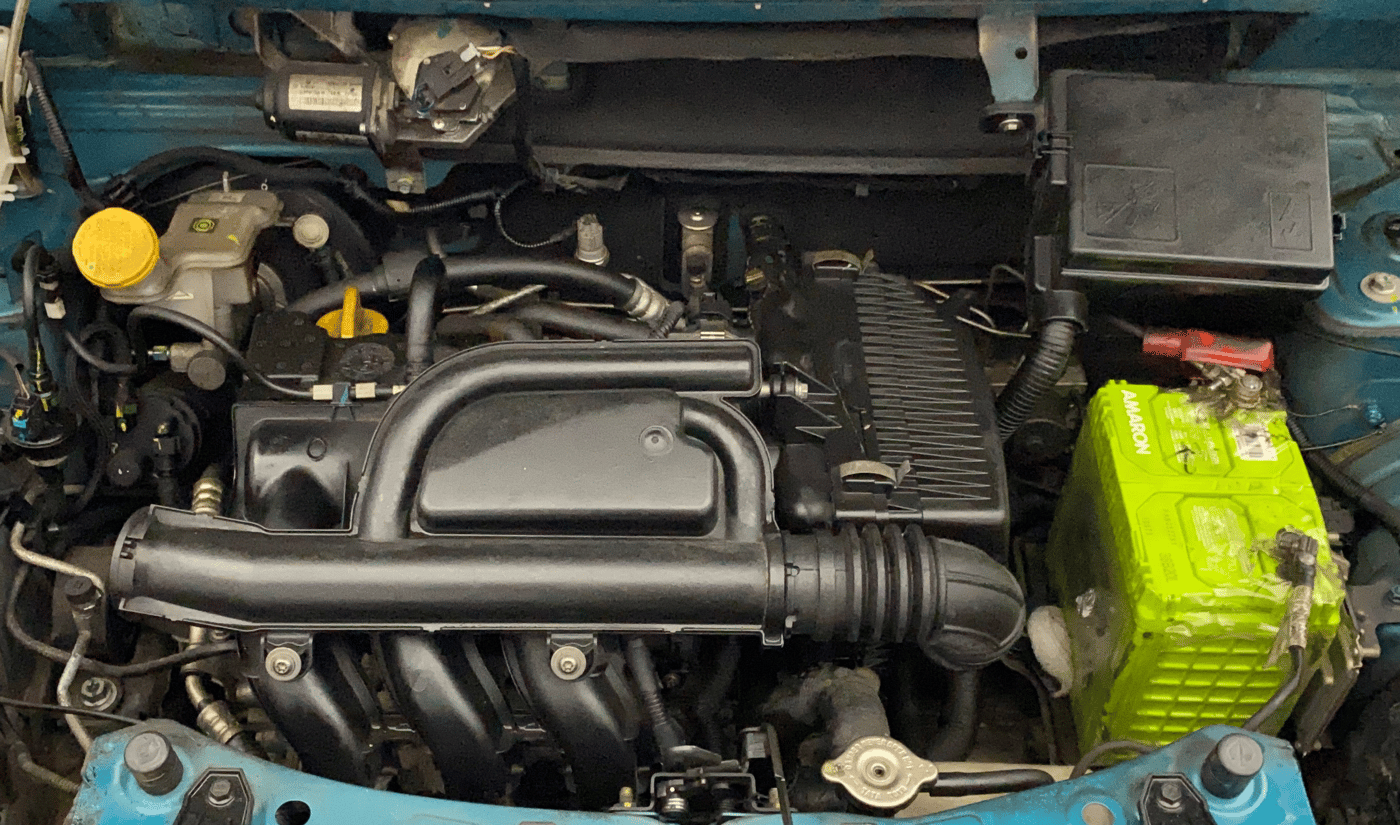 2020 Renault Kwid RXT 1.0 (O), Petrol, Manual, 12,097 km, Engine View