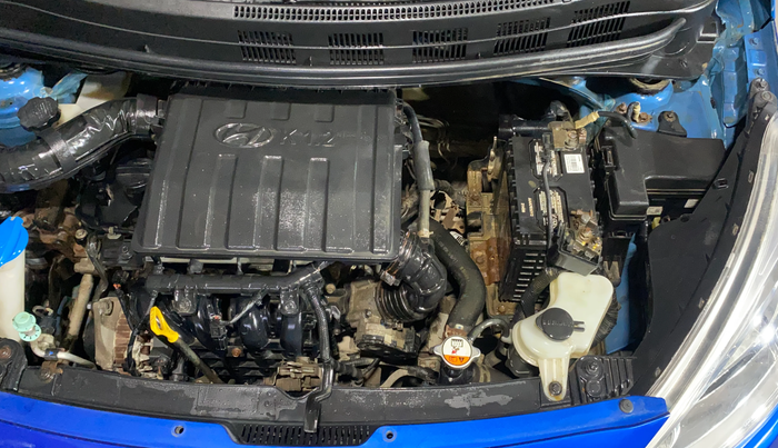 2017 Hyundai Grand i10 SPORTZ (O) 1.2 KAPPA VTVT, Petrol, Manual, 73,145 km, Engine View - Left