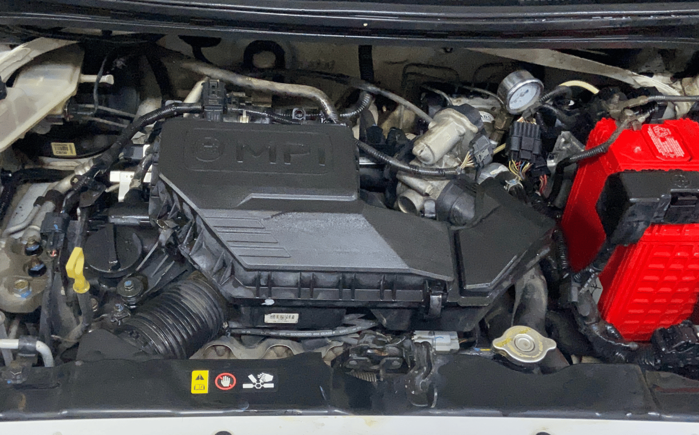 2019 Hyundai NEW SANTRO SPORTZ CNG, CNG, Manual, 76,006 km, Engine View