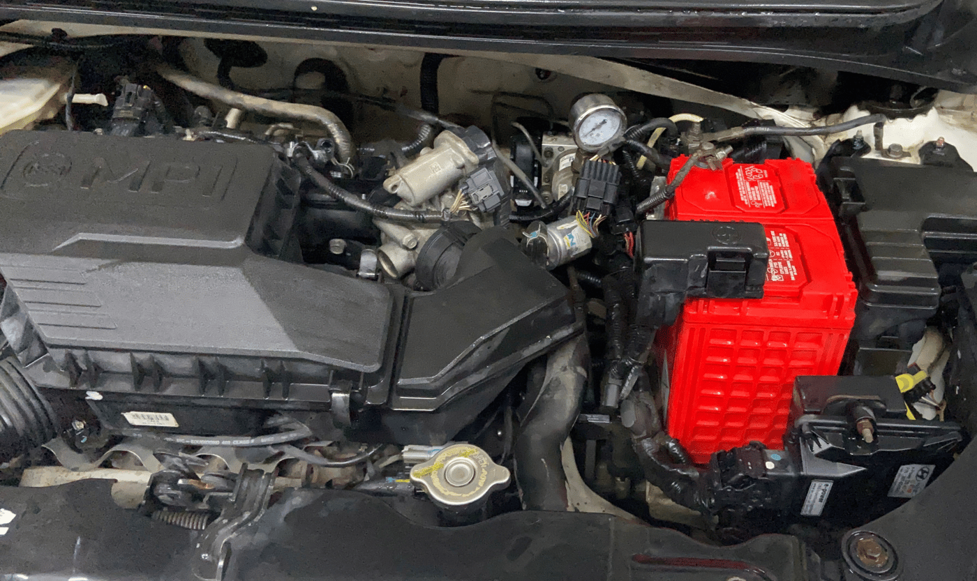2019 Hyundai NEW SANTRO SPORTZ CNG, CNG, Manual, 76,006 km, Engine View - Left