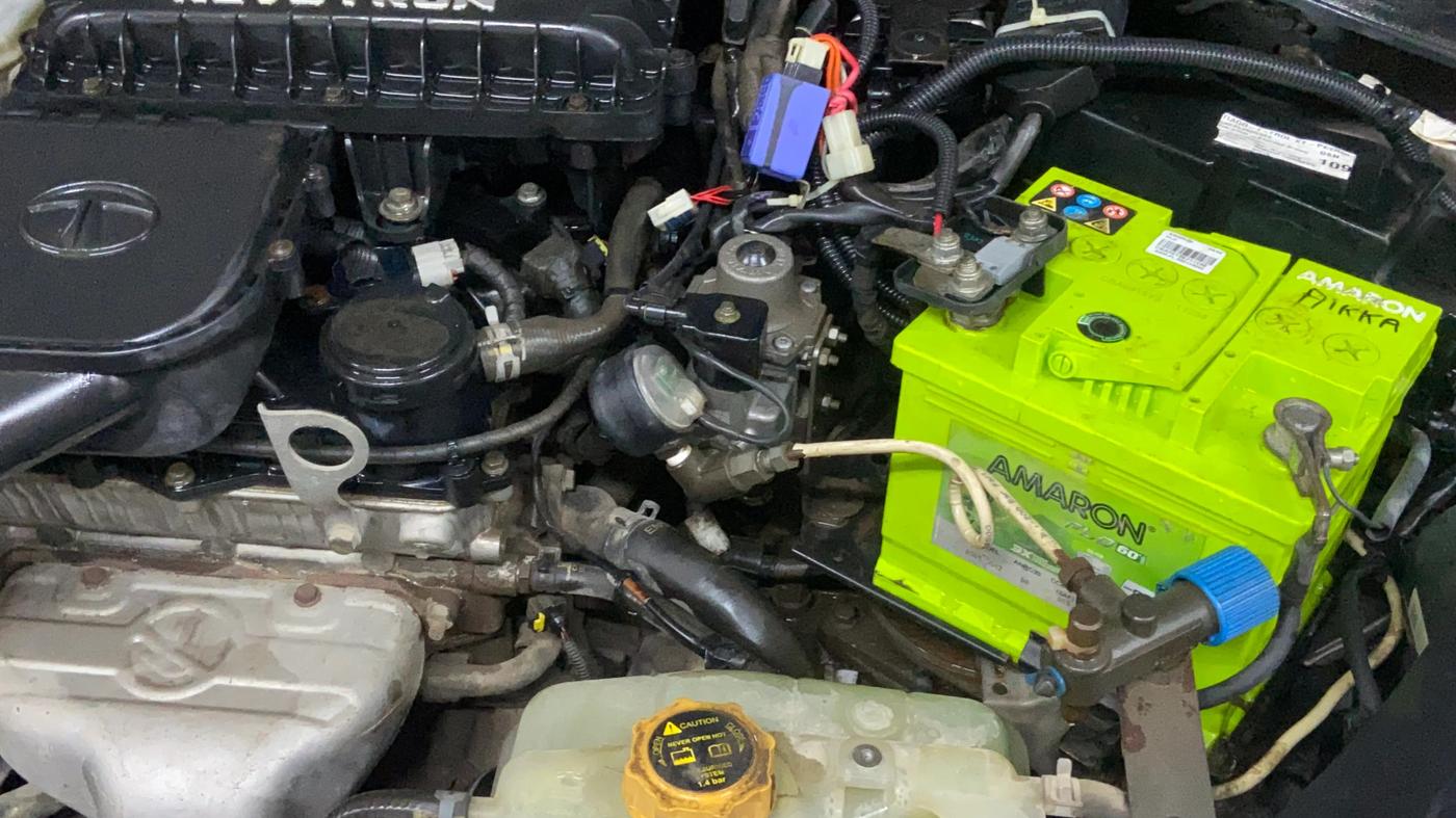 2018 Tata Tiago XT PETROL, CNG, Manual, 61,356 km, Engine View - Left