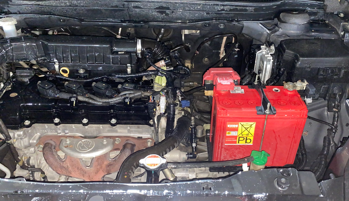 2020 Maruti S Cross ZETA 1.5, Petrol, Manual, 1,29,736 km, Engine View - Left