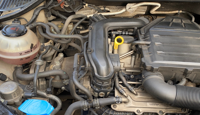 2020 Volkswagen Vento HIGHLINE 1.0L TSI AT, Petrol, Automatic, 93,038 km, Engine View - Right