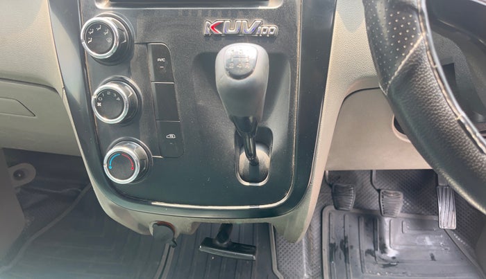 2017 Mahindra Kuv100 K4 PLUS 6 STR, Petrol, Manual, 78,163 km, Gear Lever