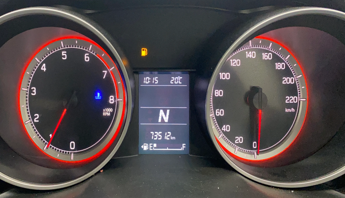 2019 Maruti Swift ZXI PLUS AMT, Petrol, Automatic, 73,468 km, Odometer Image
