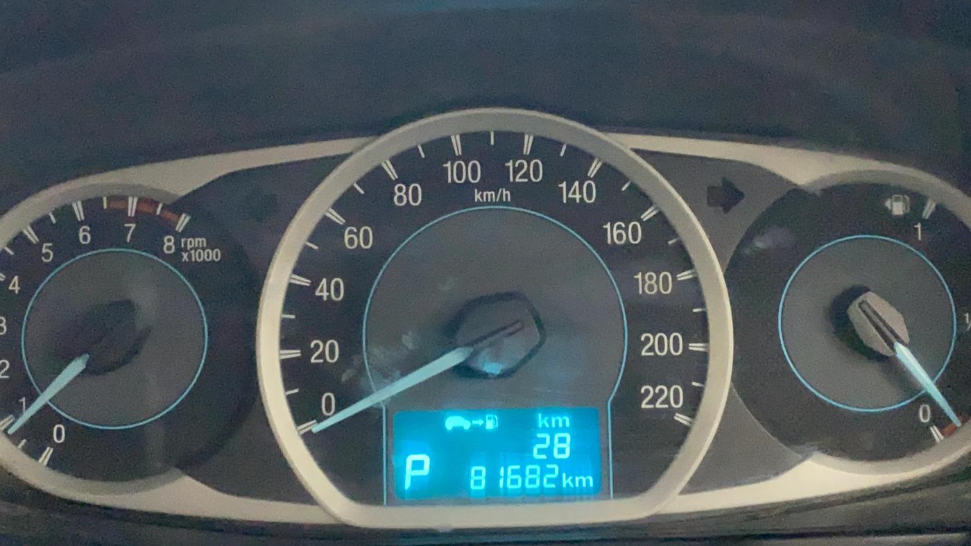 2017 Ford New Figo TITANIUM 1.5 PETROL AT, Petrol, Automatic, 81,682 km, Odometer Image