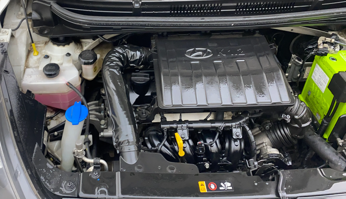 2021 Hyundai AURA SX PLUS 1.2 AMT, Petrol, Automatic, 40,109 km, Engine View - Right