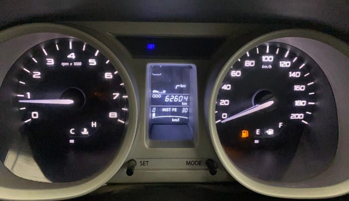 2017 Tata Tiago XZ PETROL, Petrol, Manual, 62,595 km, Odometer Image