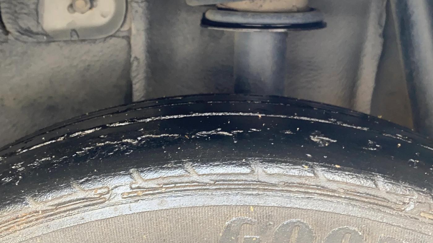 2022 Tata TIAGO NRG XZ AMT, Petrol, Automatic, 27,554 km, Left Rear Tyre Tread