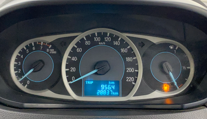 2016 Ford New Figo TITANIUM 1.2 PETROL MT, Petrol, Manual, 28,837 km, Odometer Image