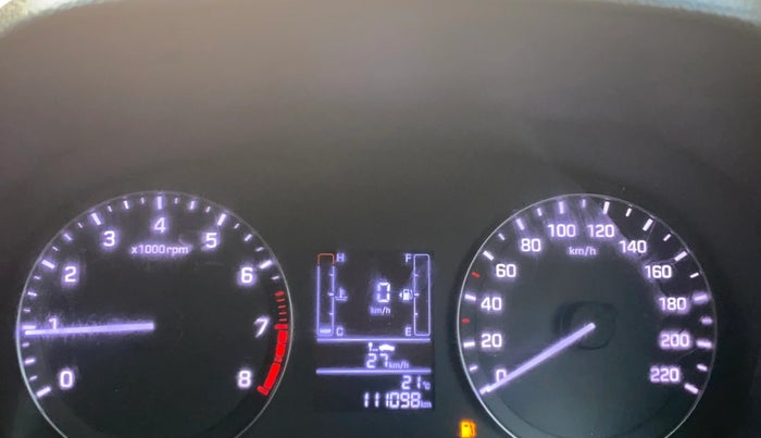 2016 Hyundai Creta SX PLUS 1.6 PETROL, Petrol, Manual, 1,11,085 km, Odometer Image