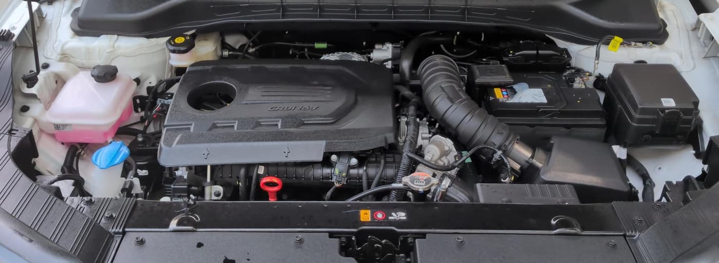 2024 KIA CARENS Luxury Plus 1.5 Diesel MT 7 STR, Diesel, Manual, 4,583 km, Engine View