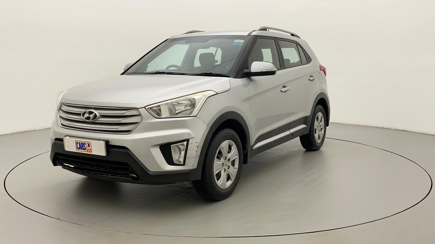 2016 Hyundai Creta S 1.6 PETROL, Petrol, Manual, 77,377 km, Left Front Diagonal