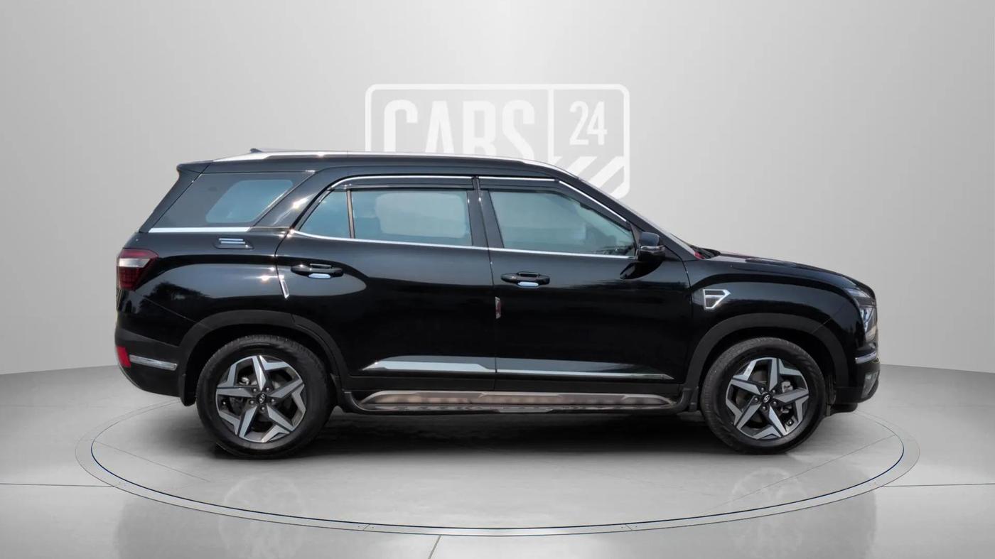 2024 Hyundai ALCAZAR PRESTIGE 1.5 TURBO PETROL MT 7STR, Petrol, Manual, 4,962 km, Right Side View