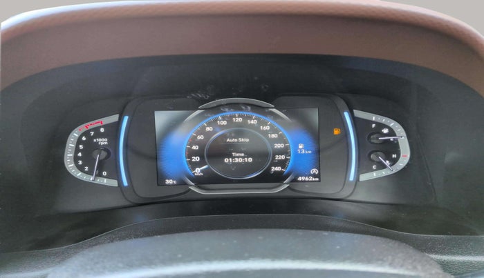 2024 Hyundai ALCAZAR Prestige 7 STR 1.5 Diesel MT, Petrol, Manual, 4,962 km, Odometer Image