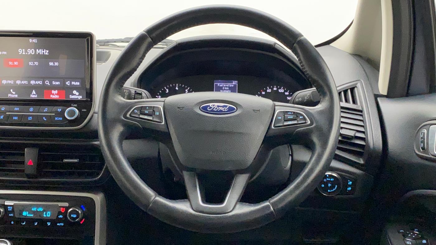 2018 Ford Ecosport TITANIUM 1.5L PETROL, Petrol, Manual, 33,687 km, Steering Wheel Close Up