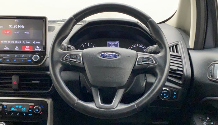 2018 Ford Ecosport TITANIUM 1.5L PETROL, Petrol, Manual, 33,687 km, Steering Wheel Close Up