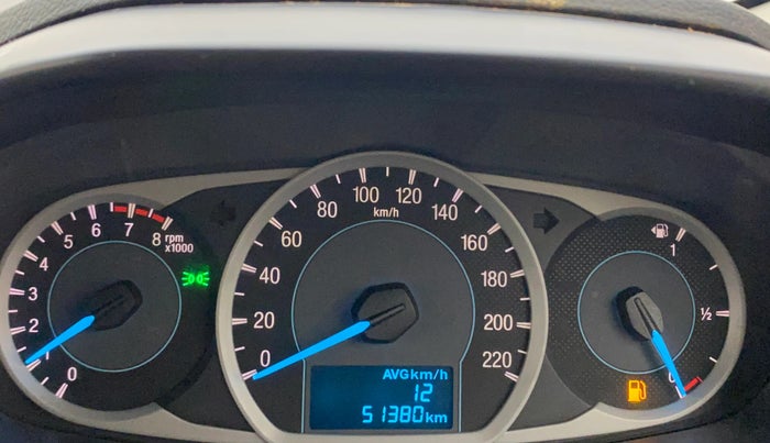 2017 Ford Figo Aspire TITANIUM 1.2 PETROL, Petrol, Manual, 51,379 km, Odometer Image