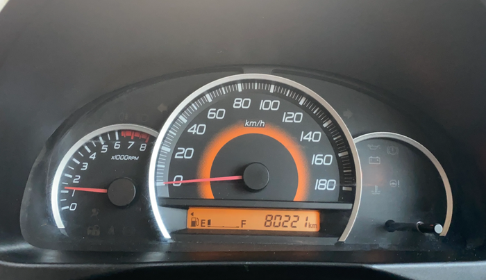 2013 Maruti Wagon R 1.0 VXI, CNG, Manual, 80,182 km, Odometer Image