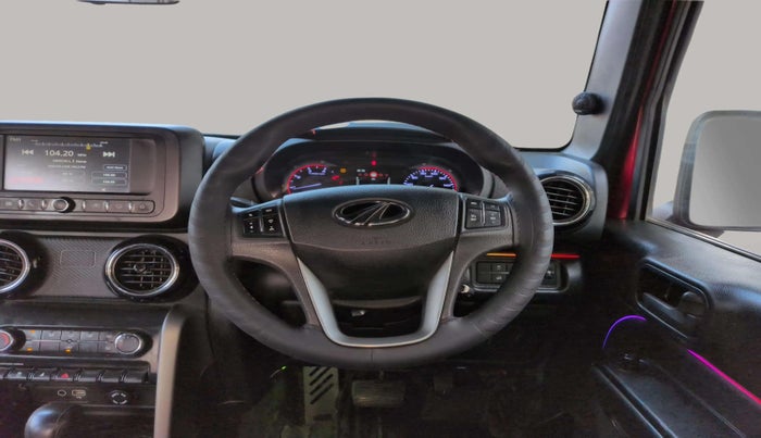 2022 Mahindra Thar LX D AT 4WD HT, Diesel, Automatic, 45,323 km, Steering Wheel Close Up