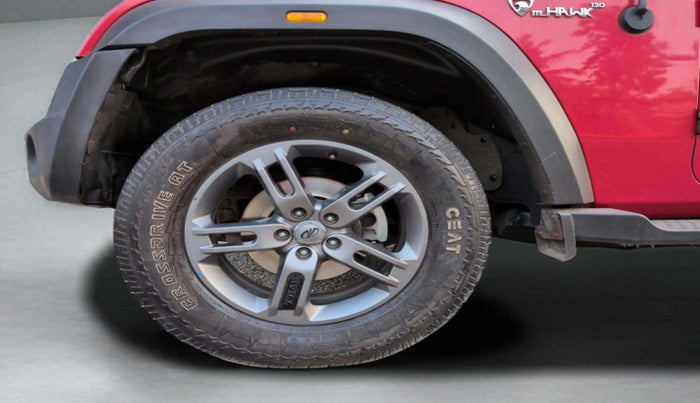 2022 Mahindra Thar LX D AT 4WD HT, Diesel, Automatic, 45,323 km, Left Front Wheel